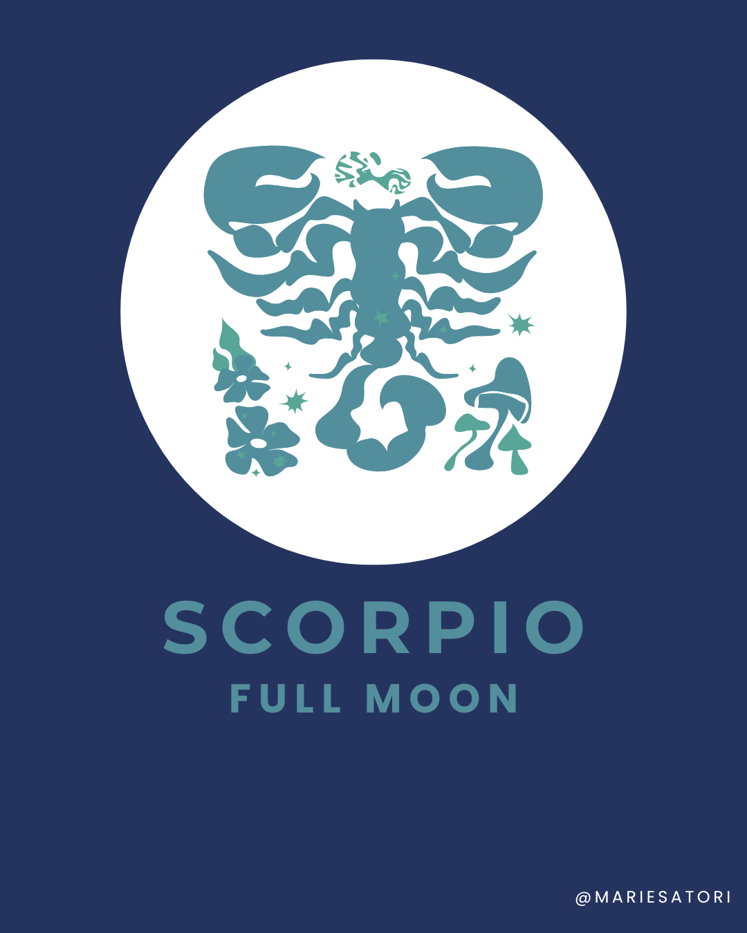 Scorpio Full Moon 2025