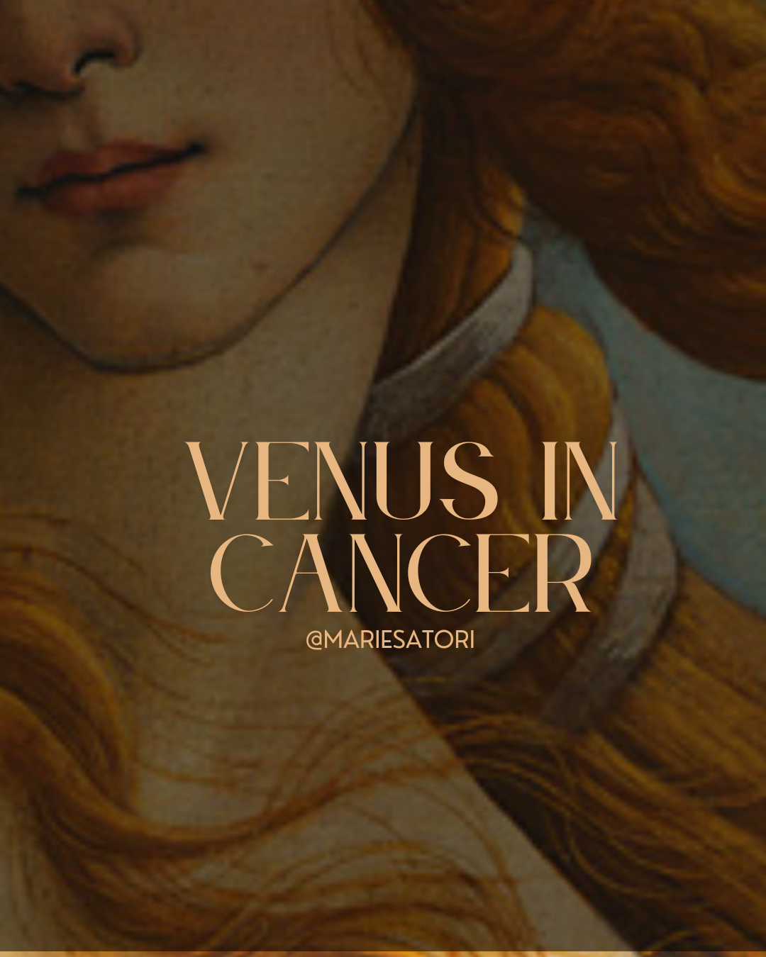 Venus in Cancer 2025