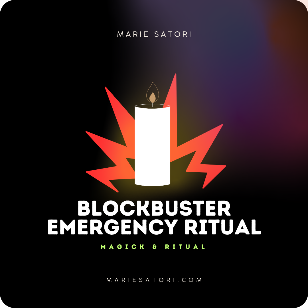 Ritual: Blockbuster to remove obstacles