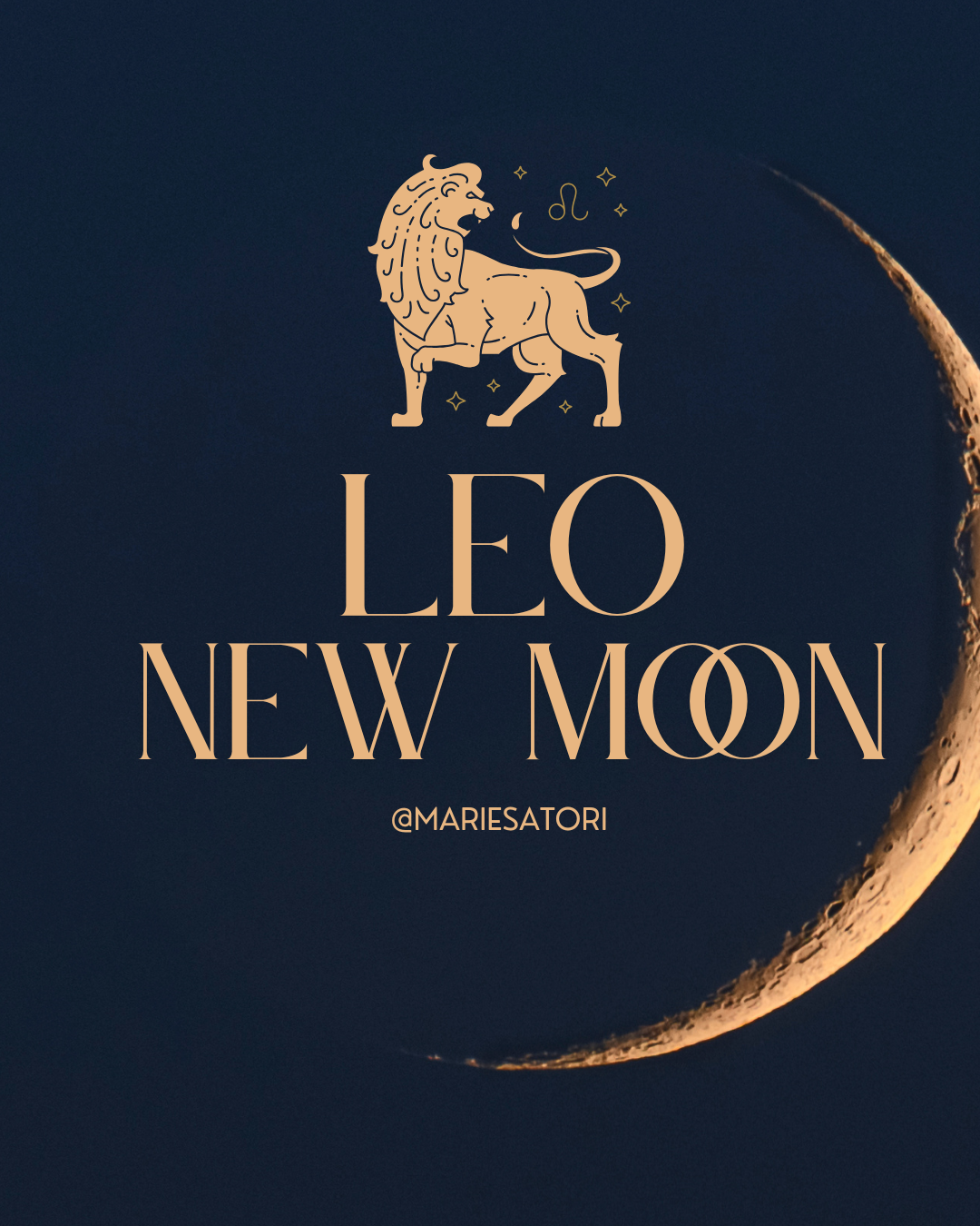 Leo New Moon 2025