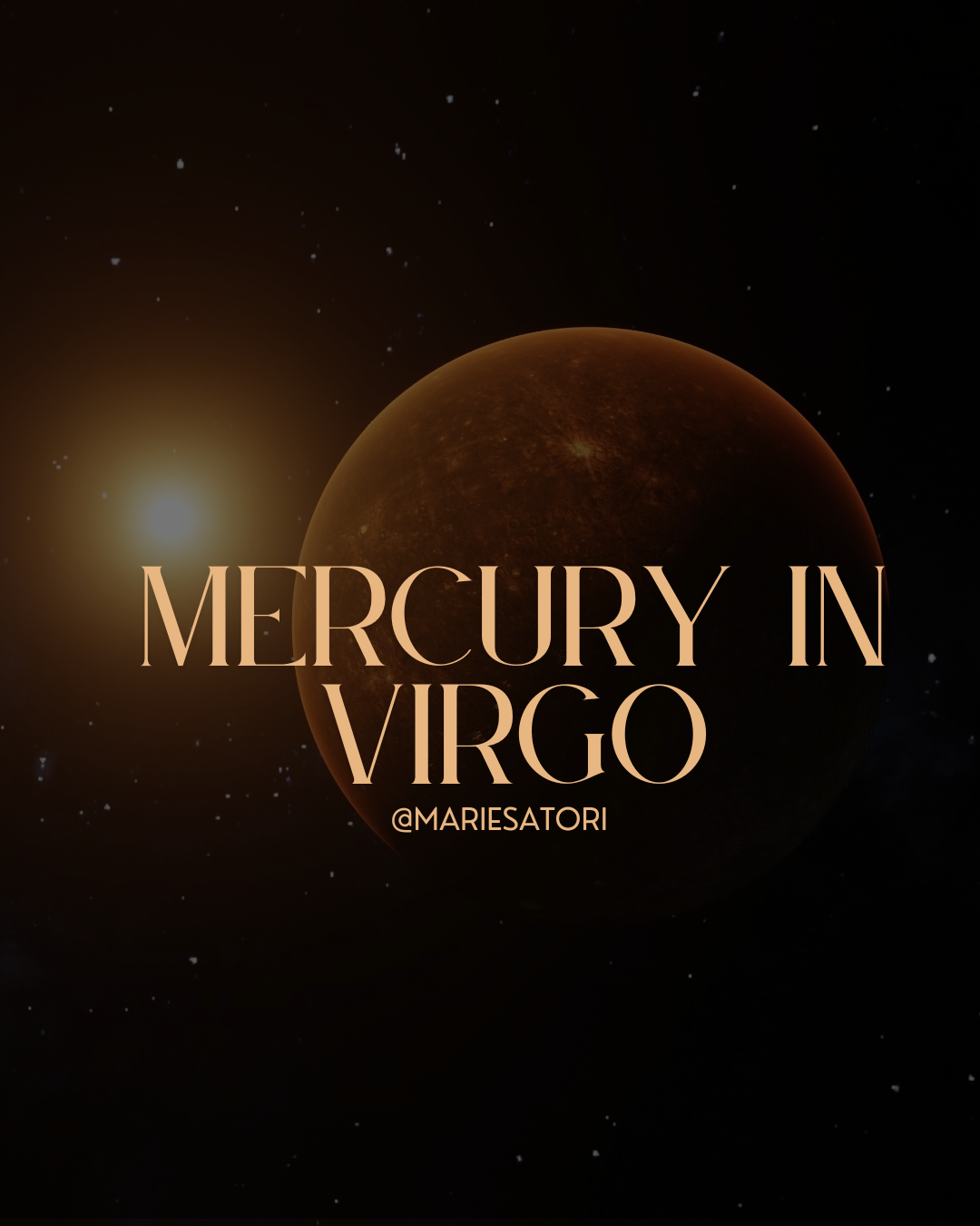 Mercury Enters Virgo